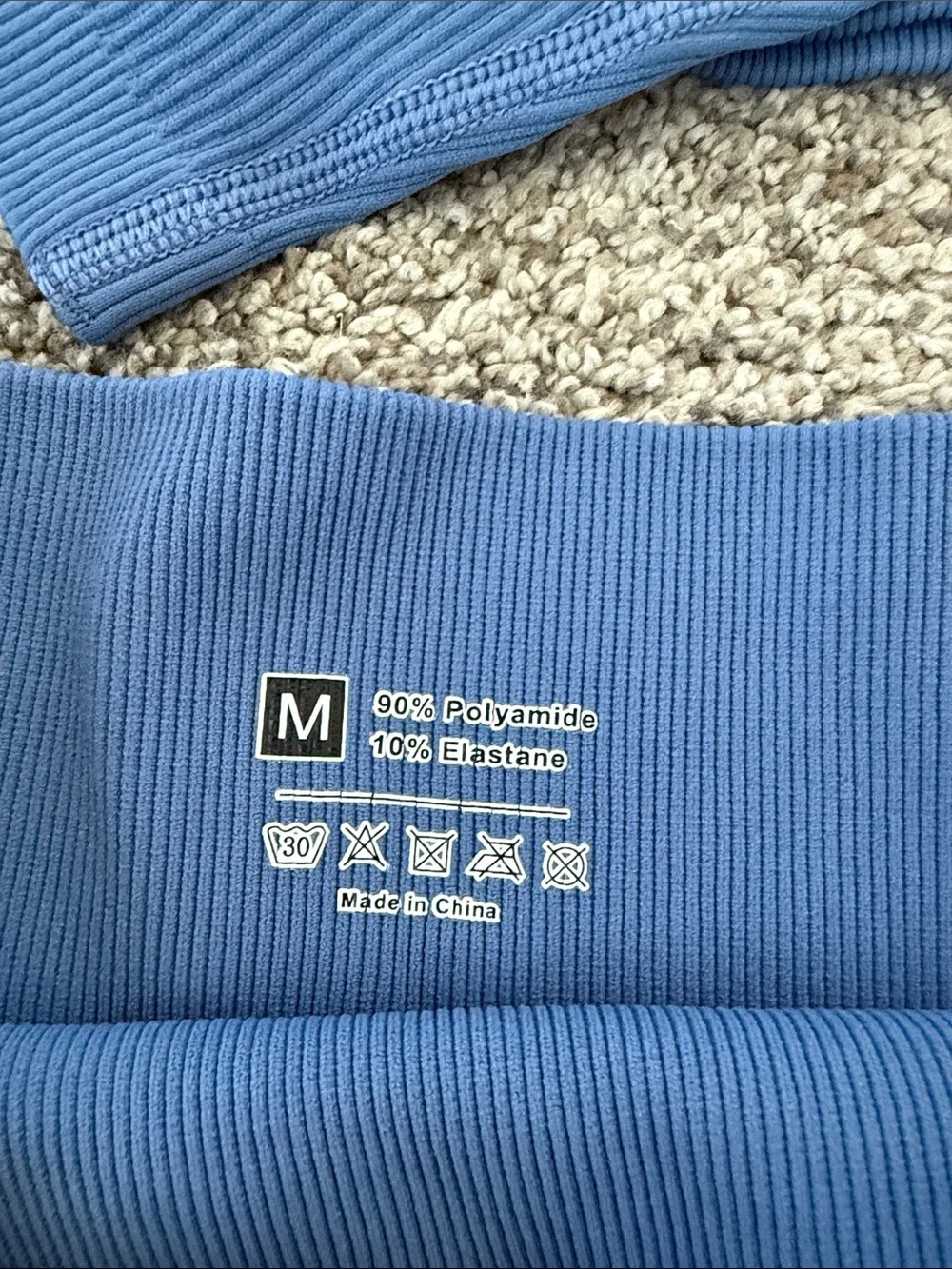 Blue Matching Workout Set